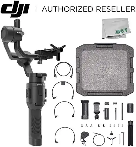 DJI 2019 Ronin-SC Compact Stabilizer 3-Axis Gimbal Hand Stabler Stabilizer Pro Combo Kit (Loki) برای بسته نرم افزاری دوربین های بدون آینه - CP.RN.00000043.01
