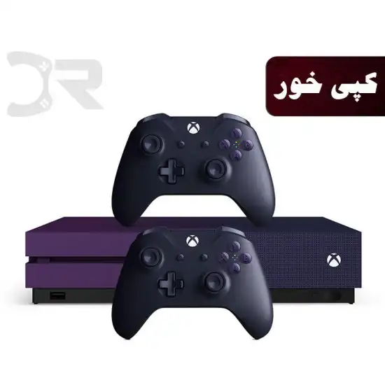  ایکس باکس وان اس 1 ترابایت بنفش دو دسته به همراه بازی - Xbox one S 1TB Purple With Games Two Controller
