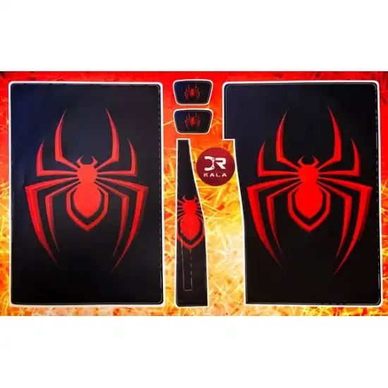  برچسب بدنه پلی استیشن 5 - Skin Sticker Playstation 5 standard Edition Spider Man