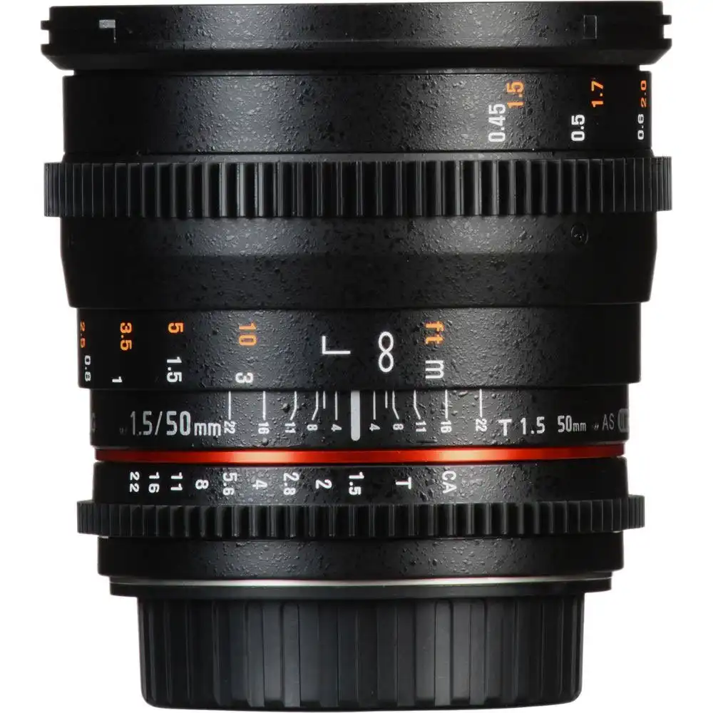  لنز سینمایی سامیانگ Samyang 50mm T1.5 VDSLR AS UMC for Canon EF