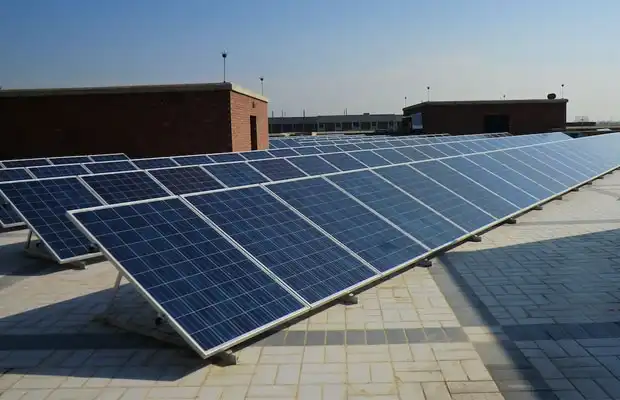  نیروگاه 10 کیلووات خورشیدی