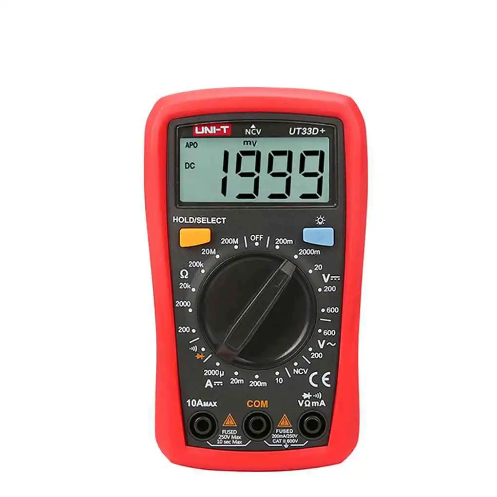 مولتی متر خوب و ارزان قیمت UNI-T UT33D Plus