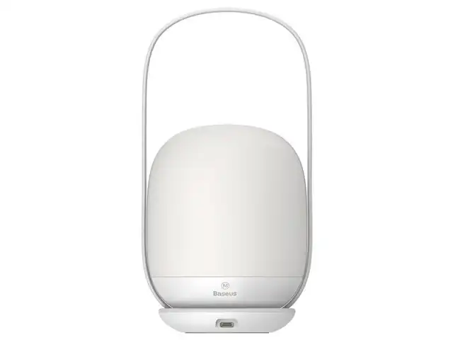 لامپ شارژی قابل حمل بیسوس مدل Moon-White Series Stepless Dimming Portable Lamp