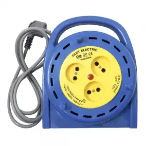 سیم رابط 3 خانه سیار ارت دار 12 متری پارت الکتریک