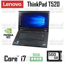 لپ تاپ دست دوم لنوو Lenovo ThinkPad T520 Core i7 Nvidia Nvs Laptop