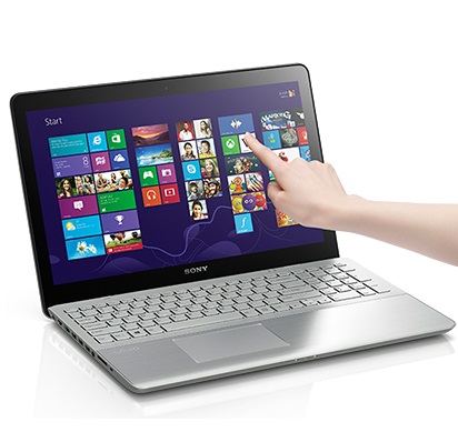 لپ تاپ سونی سری فیت با پردازنده ای ام دی و صفحه نمایش لمسی