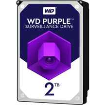  هارد دیسک اینترنال وسترن دیجیتال سری بنفش ظرفیت 2 ترابایت ا Western Digital Purple Internal Hard Drive 2TB