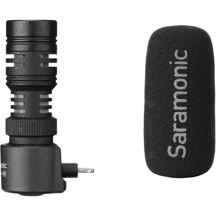  میکروفن سارامونیک Saramonic SmartMic+ Di Compact Directional Microphone with Lightning Plug for iOS Mobile Devices