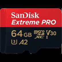  کارت حافظه Sandisk مدل 64Gb Extreme Pro MicroSDXC UHS-I V30
