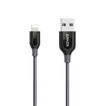  کابل تبدیل USB به لایتنینگ انکر مدل A8121 PowerLine Plus طول 0.9 متر ا Anker A8121 PowerLine Plus USB To Lightning Cable 0.9m