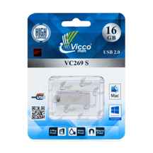  فلش ۱۶ گیگ ویکومن Vicco VC269 ا Viccoman VC269 16GB flash memory