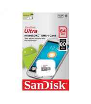  کارت حافظه سن دیسک مدل Sandisk Ultra microSDXC 64GB UHS-I Card