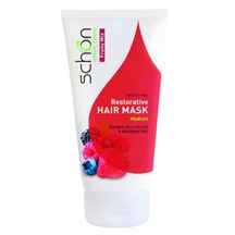  ماسک موی شون میوه ای مناسب موی خشک و رنگ شده و آسیب دیده 150 میل ا Schon Fruity Mix Restorative Hair Mask 150ml