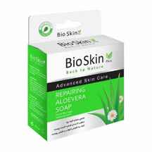  صابون الویه ورا بایو اسکین پلاس 100 گرم ا Repairing Aloe Vera Soap Bar Bio Skin Plus