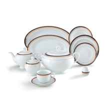  سرویس چینی زرین 12 نفره کامل خاطره (102 پارچه) ا Zarin Iran ItaliaF Khatereh 102 Pieces Porcelain Dinnerware Set