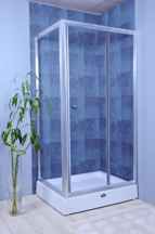  دوردوشی حمام شیشه ای شاینی مدل N-SC020