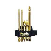  ست سری پیچ گوشتی دو سر چهار سو و دوسو Ronix RH-5420 ا Ronix RH-5420 Screwdriver bit Set