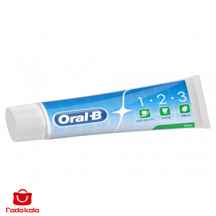  خمیر دندان اورال-بی مدل 1.2.3 حجم 100 میلی لیتر ا Oral-B toothpaste, 1.2.3 model , volume 100 ml