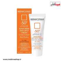  ضد آفتاب روشن کننده و ضد لک +SPF50 درماتیپیک ا Anti-Spot Cream Oil Free Sunscreen 40 ml SPF50+ DERMATYPIQUE