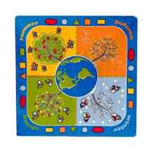 فرش اتاق کودک Confetti طرح آموزش چهار فصل کد 3750004