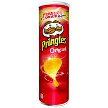  چیپس پرینگلز PRINGLES با طعم اورجینال ا PRINGLES chips with original taste 165 g