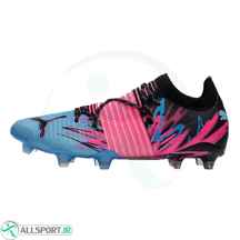  کفش فوتبال پوما فیوچر طرح اصلی Puma Future Z 1.1 FG AG Blue Pink Black