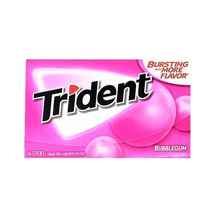  آدامس تریدنت بادکنکی 14 عددی Trident Bubblegum