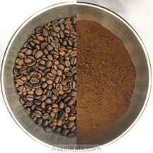  قهوه دانه و آسیاب میکس ویژه اسپرسو پرکافئین و پرخامه 500 گرمی