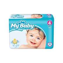  پوشک کامل نوزاد مای بی بی سایز 4 (بزرگ) ا My Baby Size 4 Baby Diaper
