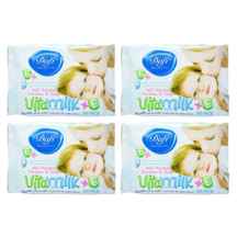  دستمال مرطوب کودک مدل vita milk پک 4 عددی دافی ا Dafi Four Vita Milk Children Wipes Pack