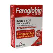 کپسول فروگلوبین ب12 ویتابیوتیکس 30 عددی ا Vitabiotics Feroglobin Capsules