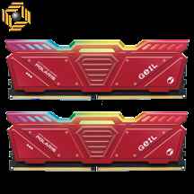 رم دسکتاپ DDR5 دو کاناله 4800 مگاهرتز CL40 گیل مدل POLARIS RGB RED ظرفیت 32 گیگابایت