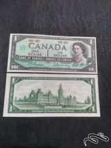  تک ۱ دلار مناسبتی کانادا بدون شماره ۱۹۶۷ بمناسبت ۱۰۰ سالگرد کنفدراسیون کانادا
