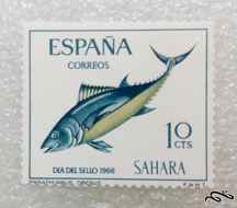  تمبر قدیمی و زیبای خارجی.اسپانیا.ماهی (۹۹)۵