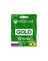 Xbox Live Gold 12M RU/BR/TR/EU