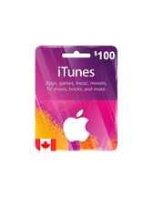  iTunes 100CAD - کانادا ☎