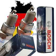  شمع دابل ایریدیم جکS5/فولکس گل بوش آلمان (بسته4عددی) ا BOSCH Spark Plug WR6KI33S Iridium Made in Germany