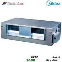 فن کویل کانالی پرفشار میدیا 1600 CFM مدل MKT3H-1600G100