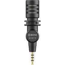  میکروفون جک 3.5 میلیمتری بویا BOYA BY-M110 Microphone 3.5mm ا BOYA BY-M110 Plug & Play Microphone 3.5mm