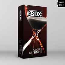  کاندوم تاخیری سیکس SIX حاوی لیدوکائین بسته12 عددی