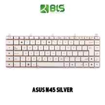 کیبورد لپ تاپ ایسوس n45 نقره ای ا Asus n45 laptop Keyboard