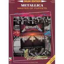  کتاب قطعات درام_متالیکا Metallica_Master Of Puppets Drum Edition