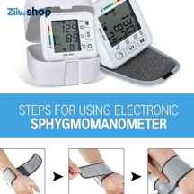  مانیتور فشار خون مچ دست قابل حمل KWL-W01 فشار سنج فشار سنج دیجیتال سخنگو