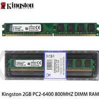  رم دسکتاپ DDR2 تک کاناله 800 مگاهرتز کینگستون ظرفیت 2 گیگابایت ا Kingston DDR2 800MHz Single Channel Desktop RAM 2GB