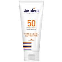 ضد آفتاب استوری درم Spf50+ | فوق العاده سبک، بدون سفیدی، بسیار مغذی | ۵۰ میل ا Storyderm Super Ultra Nutrition Sunscreen SPF50+/PA++++ 50ml