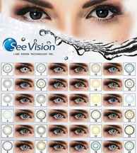 لنز چشم 24 رنگ سی ویژن SEE VISION