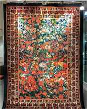 فرش دستبافت قشقایی ا Carpet handmade projects Qashqai کد 753012