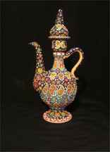 گلابپاش کد801-هنر زیبای سفال همدان با شهرت جهانی ا Gulabpash Code 801-Beautiful art of Hamedan pottery with world fame