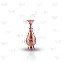  گلدان مسی برجسته با ارتفاع 25 سانتی متر ا Copper pot featured with a height of 25 cm