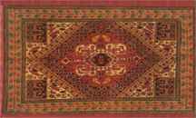  فرش دستباف قشقایی ا Qashqai Hand made carpet کد 753426